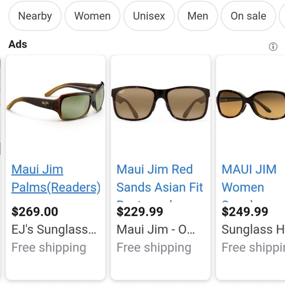 Maui Jim MJ111 Palms Sunglasses - Picture 6 of 7